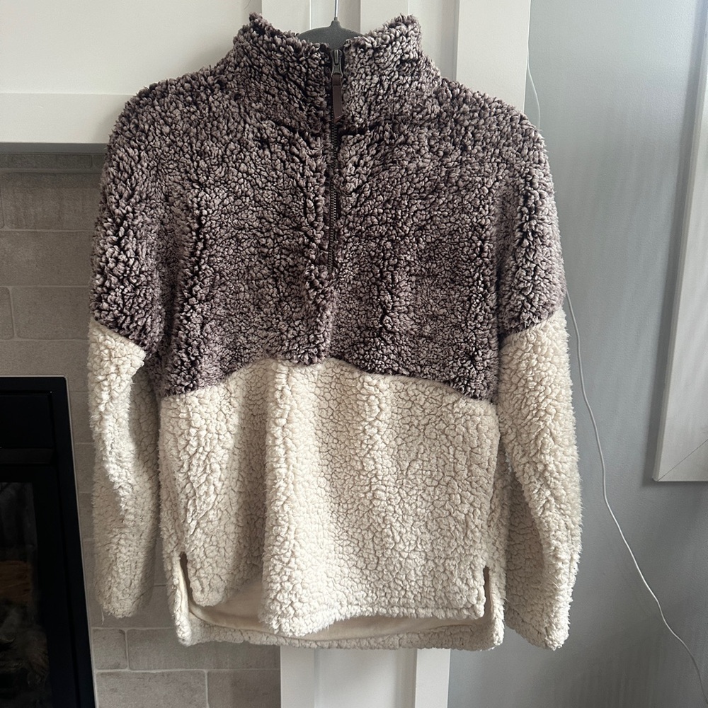 Elodie Sherpa Turtleneck Sweater